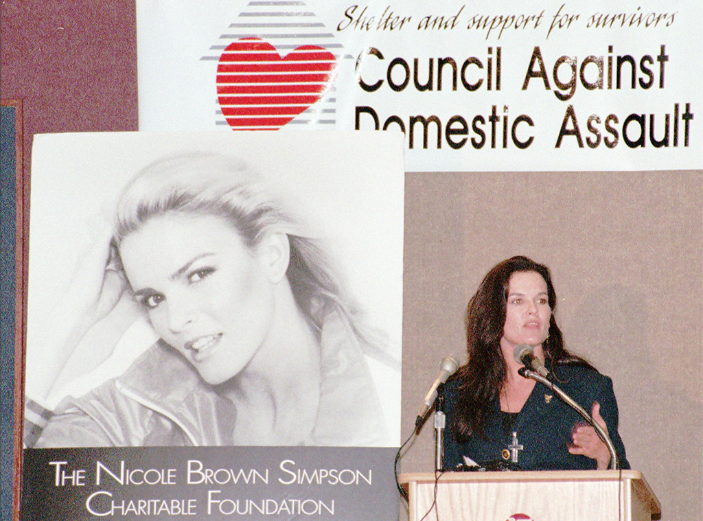 Denise Brown, Nicole Brown Simpson, Council Against Domestic Abuse, 1995